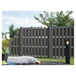 Clôture décorative lourde de garde-corps durable de bon prix de conception moderne de grain de <span class=keywords><strong>bois</strong></span> - Product Image 5