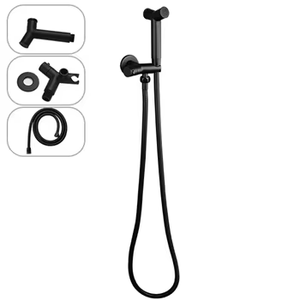 Weihao Ensemble de pulvérisateur de toilette écologique pour bidet Finition chromée <span class=keywords><strong>Kit</strong></span> de douche à main avec montage mural pour l'auto-nettoyage - Product Image 1