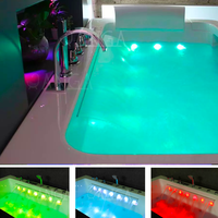 Baignoire de luxe Jacuzzeer Spa Baignoire avec Tv Cascade Baignoire pour Salle de Bain Spa Baignoires Spray Jet air Bubble Bath