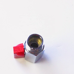 Robinet à bille miniature en laiton de fabrication chinoise, filetage interne et externe, compatible OEM, design élégant et résistant aux explosions, marque <span class=keywords><strong>JD</strong></span>, ISO9001 CE - Product Image 3