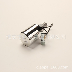Car Air Horn Solenoid Valve <b>12V</b> Chrome Plated Universal For Truck And Car Air <b>Pump</b> Electronic Control - Product Image 3