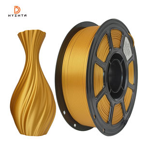 Filamento de PLA de Seda HYZHTA HY234 de 1.75 mm y 1 kg, Color Dorado, para Impresora 3D, 330 m de Longitud, Certificado CE ROHS, Alta Calidad - Product Image 1