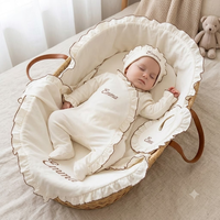 Vêtements pour bébé fille à volants personnalisables avec monogramme, tenues de sortie de maternité, ensemble cadeau personnalisé en coton pour nouveau-né, grenouillère pour nouveau-né fille