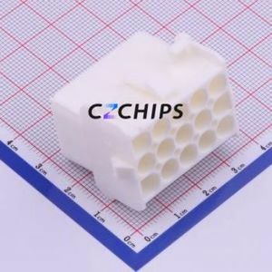 350784-1 Housing (Wire-to-Board / Wire-to-Wire) P=6.35mm Connector 3x5P 6.35mm 3 5 - Product Image 1