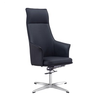 Chaise de bureau moderne et simple, chaise d'ordinateur pour la maison, chaise de direction réglable, pivotante, à roulettes, dossier haut