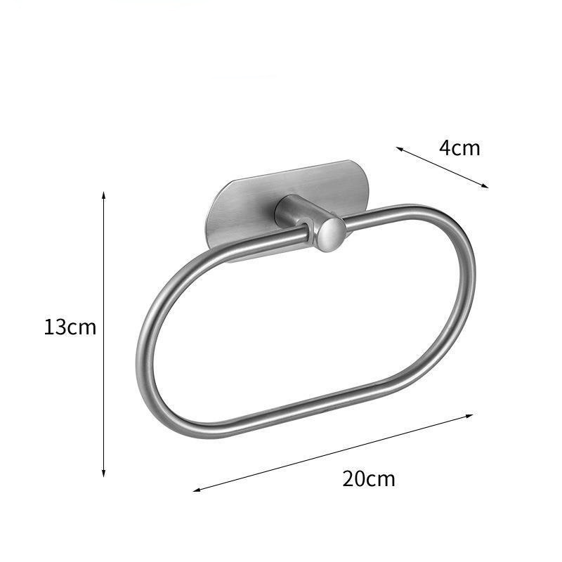 Anneau porte-serviettes mat