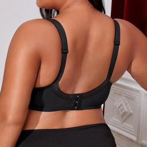 Ladymate ODM/OEM Sujetador De Encaje Para Mujer Sujetador De Encaje Copa Completa Ultrafino No Acolchado Cobertura Completa Sujetador De Talla Grande - Product Image 4