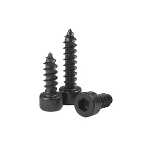 Cylindrical Head Hex Socket Tapping Screw M3 M4 M5 Metric Grade 8.8 For Wood Fasteners - Product Image 3