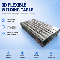 Table de soudage 3D flexible en fonte avec garantie commerciale, plateforme de soudage 3D, accessoires complets (jigs, pinces), solution tout-en-un