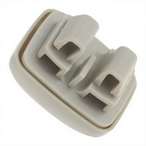 Clips para Parasol de Audi 4B0857562 4B0857563, Gris Beige, Plástico, Montaje en Techo, Fácil Instalación - Product Image 5