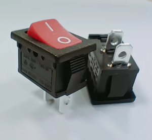 Interrupteur à bascule d'usine 15*21mm actionneur rouge 10A 250V Mini interrupteur à bascule pour appareil ménager - Product Image 3