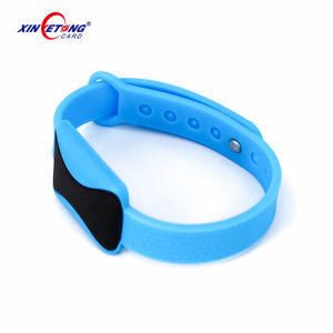 Pulsera de Silicona Impermeable con NFC, Estilo <span class=keywords><strong>2026</strong></span>, Impresión de Imagen Personalizada para Control de Acceso - Product Image 4