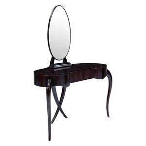 <span class=keywords><strong>Commode</strong></span> pour chambre à coucher en bois <span class=keywords><strong>massif</strong></span> de couleur personnalisée avec miroir de maquillage au design moderne combinaison pour habillage d'hôtel - Product Image 6