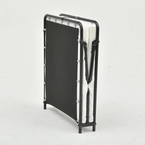 Cadre de lit plateforme en métal ENKE Z-11 avec rangement pour appartement, chambre à coucher, moderne, pliable, fabriqué au Vietnam - Product Image 1