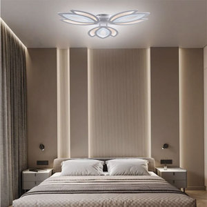 Plafonnier Acyclique Moderne avec LED blanche à intensité variable pour la maison, le bureau, la chambre à coucher, la salle à manger, le hall et la décoration de la maison. - Product Image 5