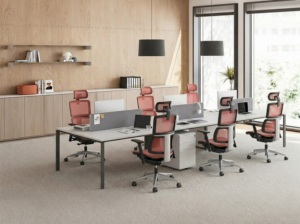 <span class=keywords><strong>Sedia</strong></span> da Ufficio Direzionale Ergonomica Moderna con Schienale Alto in Tessuto Mesh, <span class=keywords><strong>Altezza</strong></span> Regolabile e Rotazione, Prezzo di Fabbrica - Product Image 2