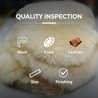 Tapis en peau de mouton véritable de qualité médicale, laine naturelle, tapis moelleux en peau de mouton pour bébés et enfants, décoration intérieure