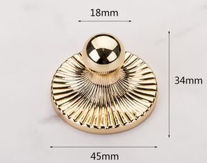 Zinc Alloy Cabinet Drawer Handle Brush Nickel Cabinet Pulls Black Small Cabinet Kitchen <strong>Door</strong> ZINC ALLOY <strong>DOOR</strong> DRAWER <strong>KNOB</strong> - Product Image 4