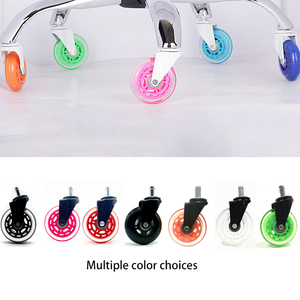 Ruote piroettanti per sedie da ufficio ruote di ricambio per sedie in gomma per pavimenti e moquette in legno duro, sedia da ufficio per impieghi gravosi <span class=keywords><strong>Ca</strong></span> - Product Image 6