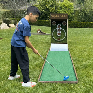 Jeu d'événement interactif Skee <span class=keywords><strong>Putt</strong></span> <span class=keywords><strong>MINI</strong></span> jeu de golf en plein air <span class=keywords><strong>Mini</strong></span> jeu de fête de carnaval de golf pour la location d'événement équipement d'amusement - Product Image 1