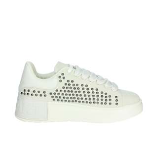 Baskets Donna SASF240908 Panna White Chunky Shoes - Product Image 4