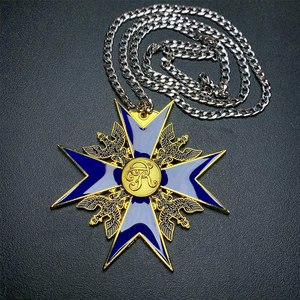 Insignias de Gorra Alemanas de la Primera Guerra Mundial, Medalla de Prusia con Espada y Alas, Producto de Artesanía en Metal - Product Image 4