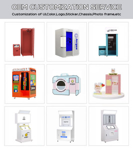 Photomaton numérique en libre-service à monnayeur avec imprimante, personnalisable, en promotion - Product Image 6