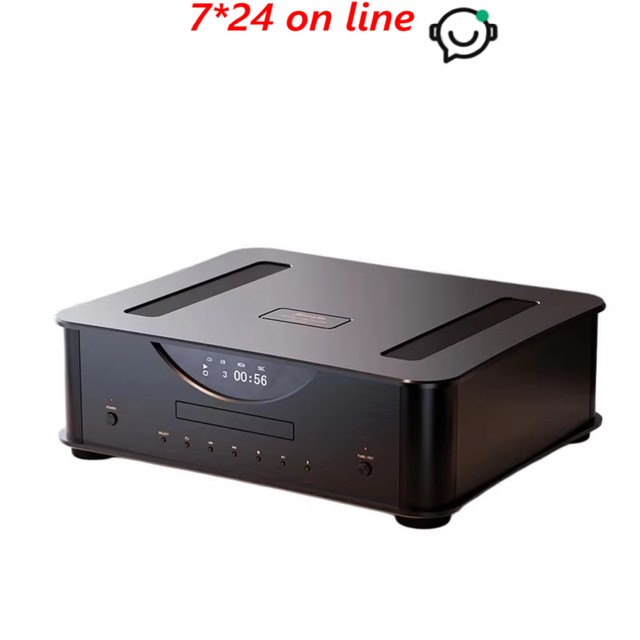 Shengya CD-25SE Hybrid Tube-Solid State CD Player Hi-Fi Audiophile Compact Disc Player with Tube Output Stage