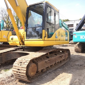Máquina excavadora Komatsu PC220 de alto rendimiento para la construcción con motor duradero Compatible PC300 PC400 Crawler usado - Product Image 4