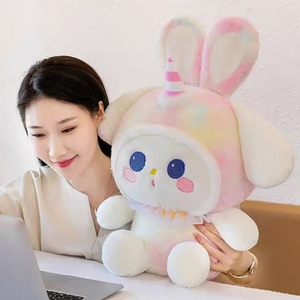 <span class=keywords><strong>Lapin</strong></span> grandes oreilles en peluche 35cm Animal en peluche grande peluche pour filles enfants oreiller copain poupée cadeau d'anniversaire - Product Image 3