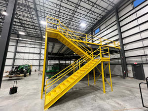 Steel Fire Escape <strong>Stairs</strong> Outdoor Galvanized Metal Fire Escape Step <strong>Stair</strong> Tread Staircase Steel - Product Image 4