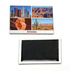Imán Decorativo con Imagen del Paisaje del Gran Cañón, Arizona, con Rutas 66, Phoenix, Sedona y Cactus, Recuerdo de Viaje - Product Image 1