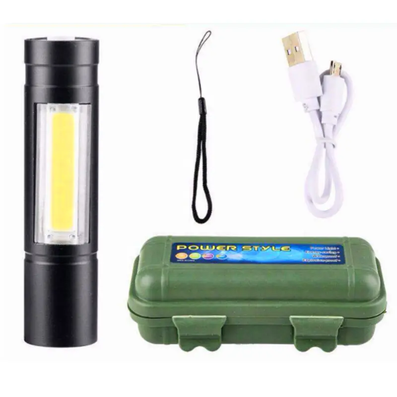 Bulk Portable USB Charging 3W Small Tiny Handheld Mini Rechargeable LED Flashlight For Camping for read book