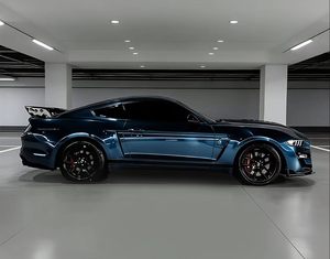 Vinilo de Lujo para Envoltura de Carrocería de Coche, Azul Metálico Líquido de Alto Brillo, Antiarañazos, Cambia de Color, Autoregenerable, para Motocicletas - Product Image 2