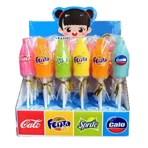 Produttori di caramelle OEM Sweet Sour Pops lecca-lecca Stick Candy Lollypop