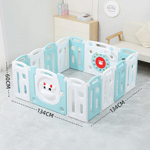 Gioco di recinzione portatile personalizzabile per bambini <span class=keywords><strong>e</strong></span> bambini gioco pieghevole usato box per neonati <span class=keywords><strong>e</strong></span> bambini in plastica per bambini - Product Image 5