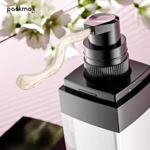Clear Acrylic Square <b>Pump</b> Cream <b>Bottle</b> 30-100ml – Refillable Lotion & Face Cream <b>Dispenser</b> - Product Image 6