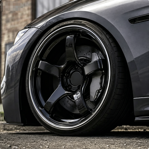 Rines JUWA TE37 Forjados en Cromo Personalizados de 19 y 20 Pulgadas con Borde Profundo 5x114.3 5x120 para 350Z 370Z Supra Civic IS BMW F30 G20 F32 G22 M3 M4 - Product Image 1