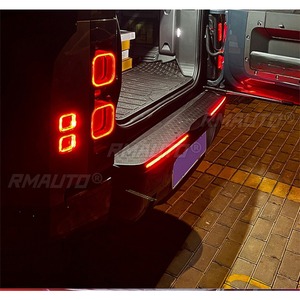ชุดแต่งไฟท้ายรถยนต์สำหรับ Land Rover Defender 2020-2025 ชุดไฟท้ายพร้อมไฟเบรกด้านนอกแบบ LED อุปกรณ์ตกแต่งรถยนต์ - Product Image 3