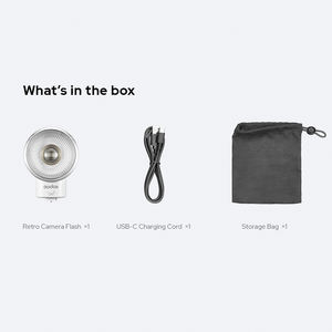 Flash <span class=keywords><strong>pour</strong></span> <span class=keywords><strong>appareil</strong></span> <span class=keywords><strong>photo</strong></span> Godox Lux ELF Retro 6200K, flash sur <span class=keywords><strong>appareil</strong></span> <span class=keywords><strong>photo</strong></span>, simple, compatible, professionnel, <span class=keywords><strong>pour</strong></span> <span class=keywords><strong>Canon</strong></span>, <span class=keywords><strong>pour</strong></span> Nikon, <span class=keywords><strong>pour</strong></span> Sony - Product Image 6