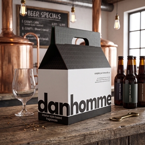 Caja de Cerveza Personalizada, Caja de Papel Impresa a Medida, Empaque Corrugado Ecológico, Proveedor Ecológico - Product Image 2