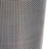 Maille tissée ondulée en acier inoxydable SUS 304 316 robuste pour tamis vibrant d'agrégats de carrière minière