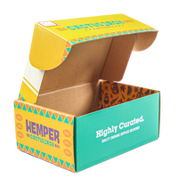 Cajas de Papel Kraft con Logotipo Personalizado Ecológicas, Impresión en Color Marrón, Cajas de Embalaje para Ropa, Envíos por Correo