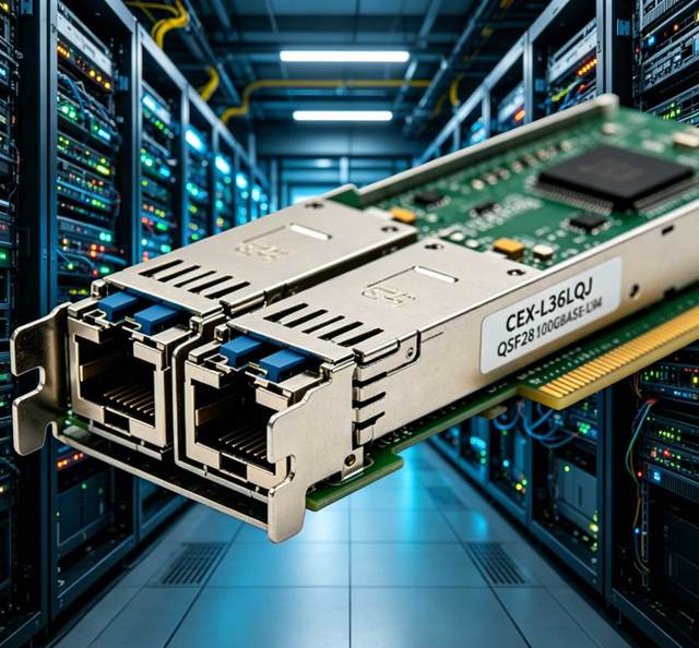 CEX-L36LQJ 36-Port 40GE QSFP+ Line Card Max 4GB DDR Port Splittable Hot Swap for CE16800 Modular Data Center Switch