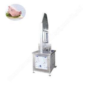 Tête de porc demi découpeuse moteur hydraulique en acier inoxydable productivité élevée 500 têtes/heure utilisation d'abattoir - Product Image 3