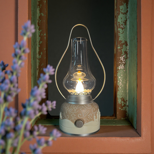 Lámpara colgante artística de cristal LED recargable personalizada con patrón de <span class=keywords><strong>Magi</strong></span> de adoración pintado a mano Vintage Navidad hogar y jardín - Product Image 1
