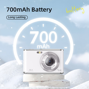 Appareil photo numérique portable CMOS 48MP <span class=keywords><strong>de</strong></span> haute qualité, <span class=keywords><strong>écran</strong></span> <span class=keywords><strong>de</strong></span> 2.8 pouces, zoom numérique 16x, <span class=keywords><strong>logiciel</strong></span> <span class=keywords><strong>de</strong></span> reconnaissance faciale, résolution <span class=keywords><strong>vidéo</strong></span> 4K - Product Image 4