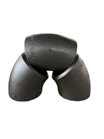 Coudes sans soudure en acier au carbone forgé 12 mm 90/45 Connexion par soudage SCH40 Peint noir Galvanisé Haute/Basse pression Corrosion