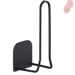 Porte-serviettes en papier de cuisine, peinture en fer forgé, 11cm de hauteur, support mural pour serviettes en papier, support de rangement pour film plastique - Product Image 2