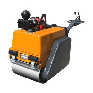Rodillo Vibratorio Manual BM60F de Doble Tambor, Compactador de Carreteras de Diésel y Gasolina, Máquina Pavimentadora de Asfalto - Product Image 4